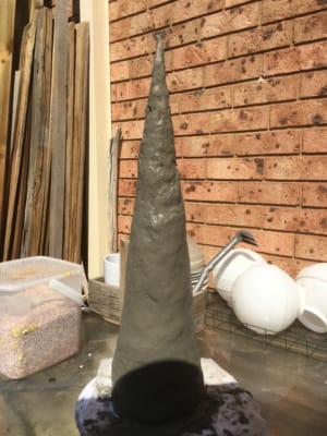Pal Tiya applied to Garden Cone form