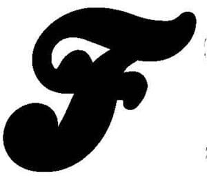 Mosaic Font - F