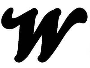 Mosaic Font - W