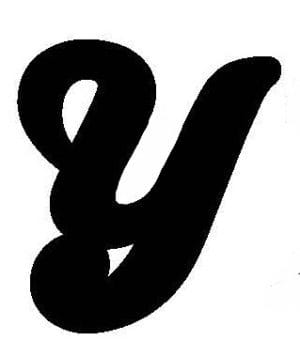 Mosaic Font - Y