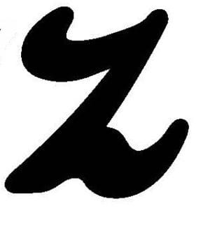 Mosaic Font - Z