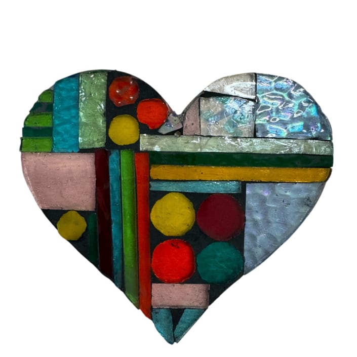 Rhonda Jamieson – Heart Suncatcher sq Rhonda Jamieson - Heart Suncatcher sq