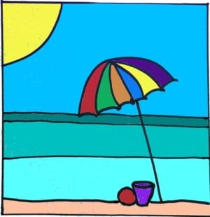 MM1600 - Beach Umbrella Colour