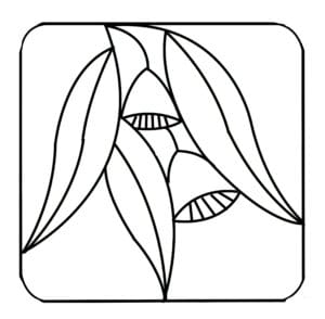 MM1610 - Gum Leaves.BW