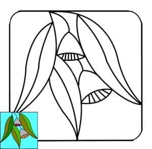 MM1610 - Gum Leaves.with example