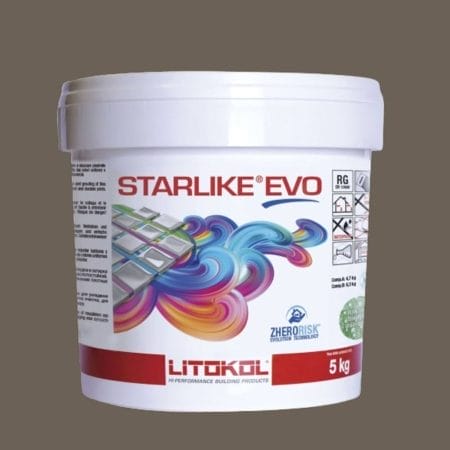 Litokol Starlike EVO Epoxy Grout/Adhesive - Cocoa (1 kg)
