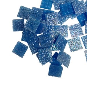Light Blue Sparkle 15x15mm