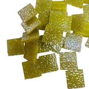 Yellow Sparkle 15x15mm