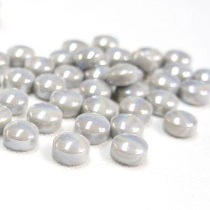 Finch Grey Pearl - 12mm Dots