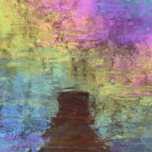 Rust Opal White Blue Iridised - Image 2